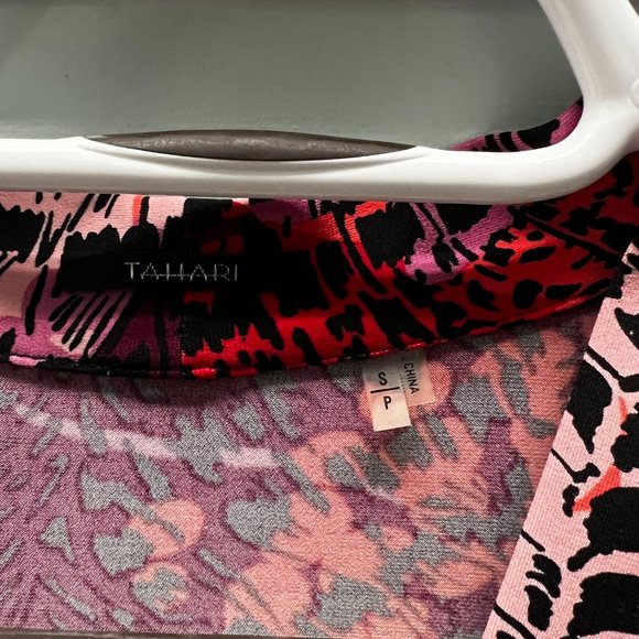 Tahari V-neck Jersey Dress Sz S - Picture 4 of 4